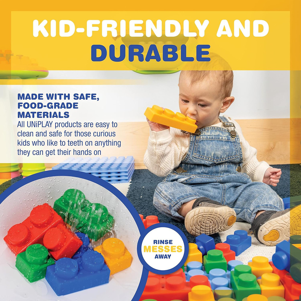 Platform Soft Building Blocks — Educational Sensory Stacking Blocks, Learning To
