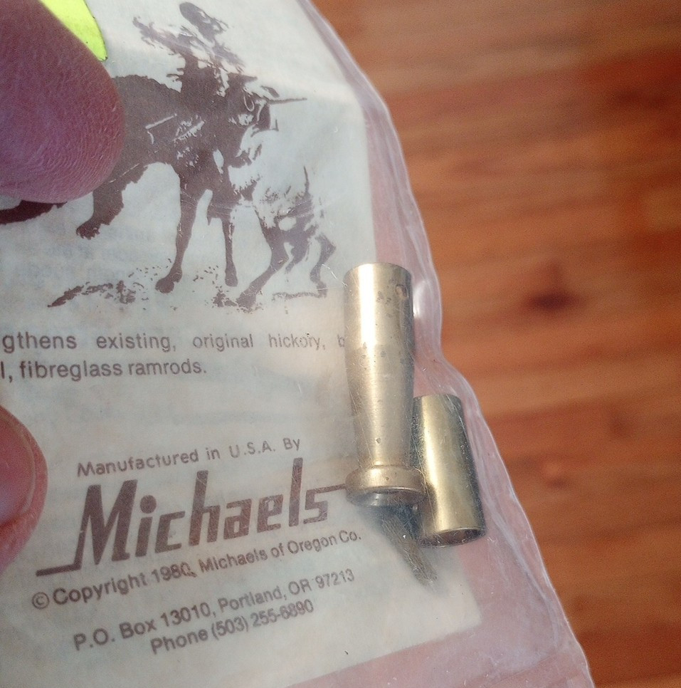 Uncle Mike's Ramrod Adapter Kit Set 2900 Muzzle Loading Solid Brass NOS