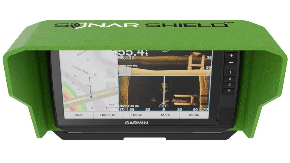 Garmin Echomap UHD2 93SV Visor by Sonar Shield
