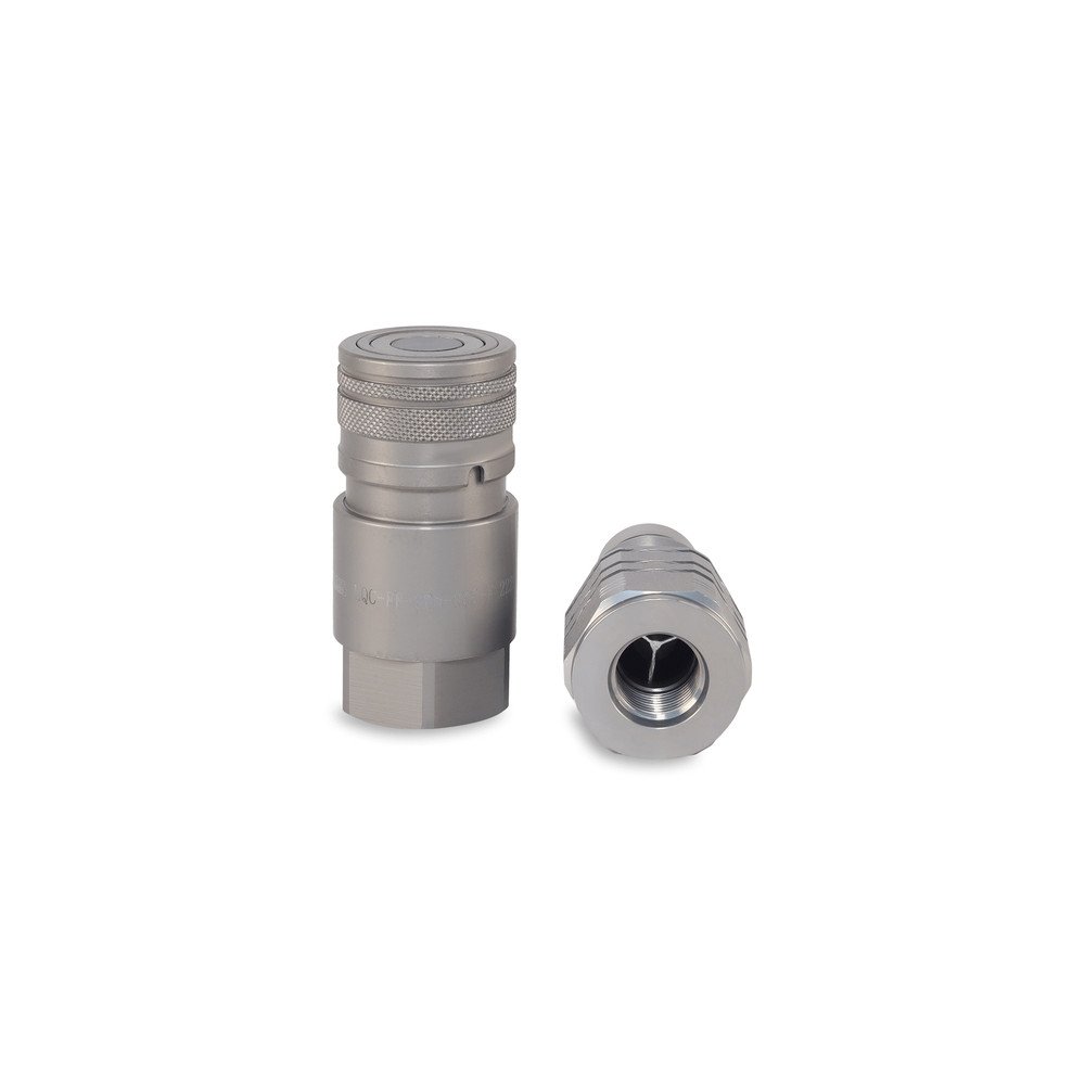 1/2″ Flat Face Hydraulic Quick Couplers Set - 1/2″ SAE Thread