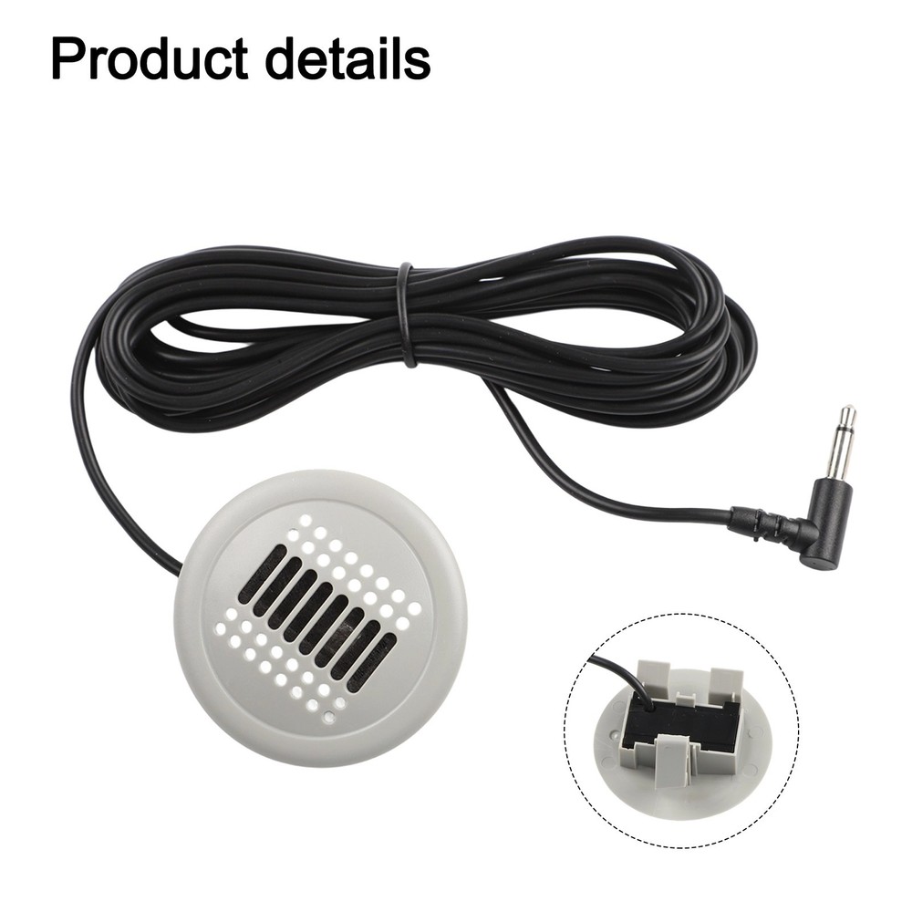 Stereo Microphone for Car Audio Systems Compatible with For Android Radios