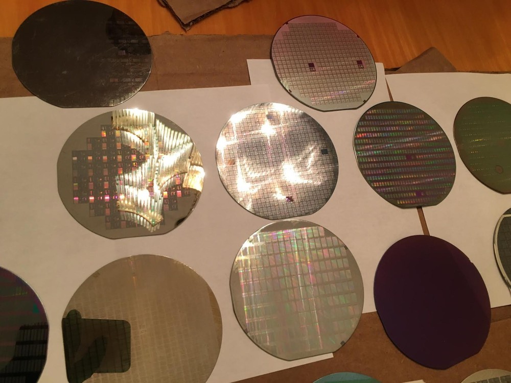4" Unknown NITF Silicon Wafer 1980s Extremely Rare