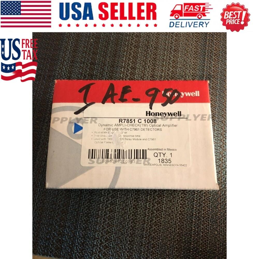 Honeywell R7851C1008 Dynamic Self Check Amplifier NEW! US Free TAX