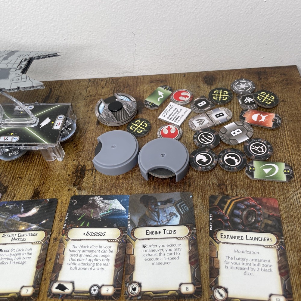 Star Wars Armada Gladiator Class Star Destroyer Expansion Pack *complete*