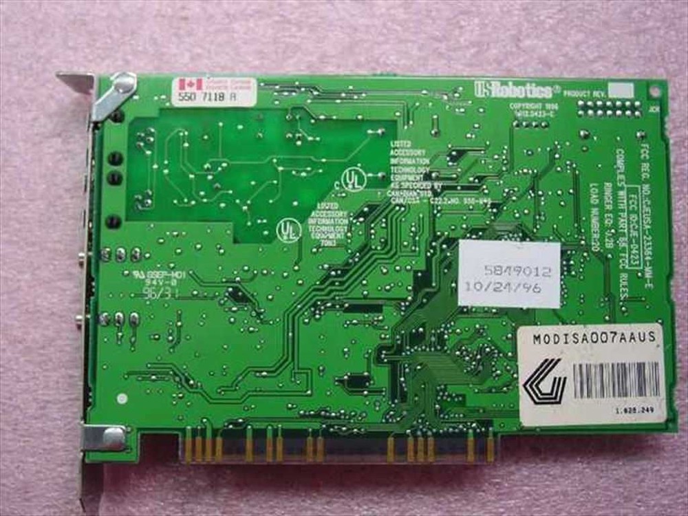 US Robotics ISA Modem Card - Gateway 2000 MODISA007AAUS