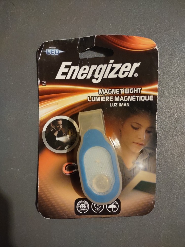 Energizer Magnet Reading Light Clip On