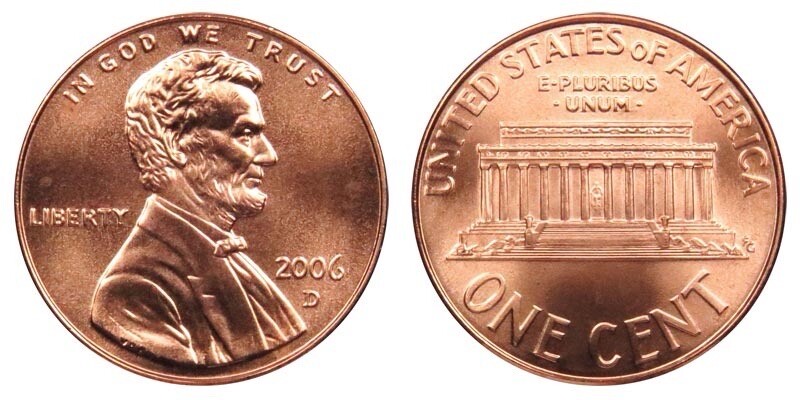 2006 D Uncirculated Lincoln Cent Penny