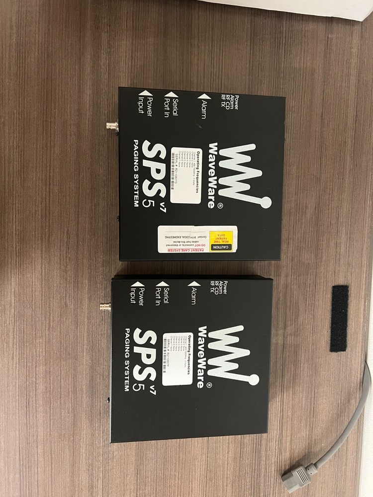 WAVEWARE SPS-5 PAGING SYSTEM