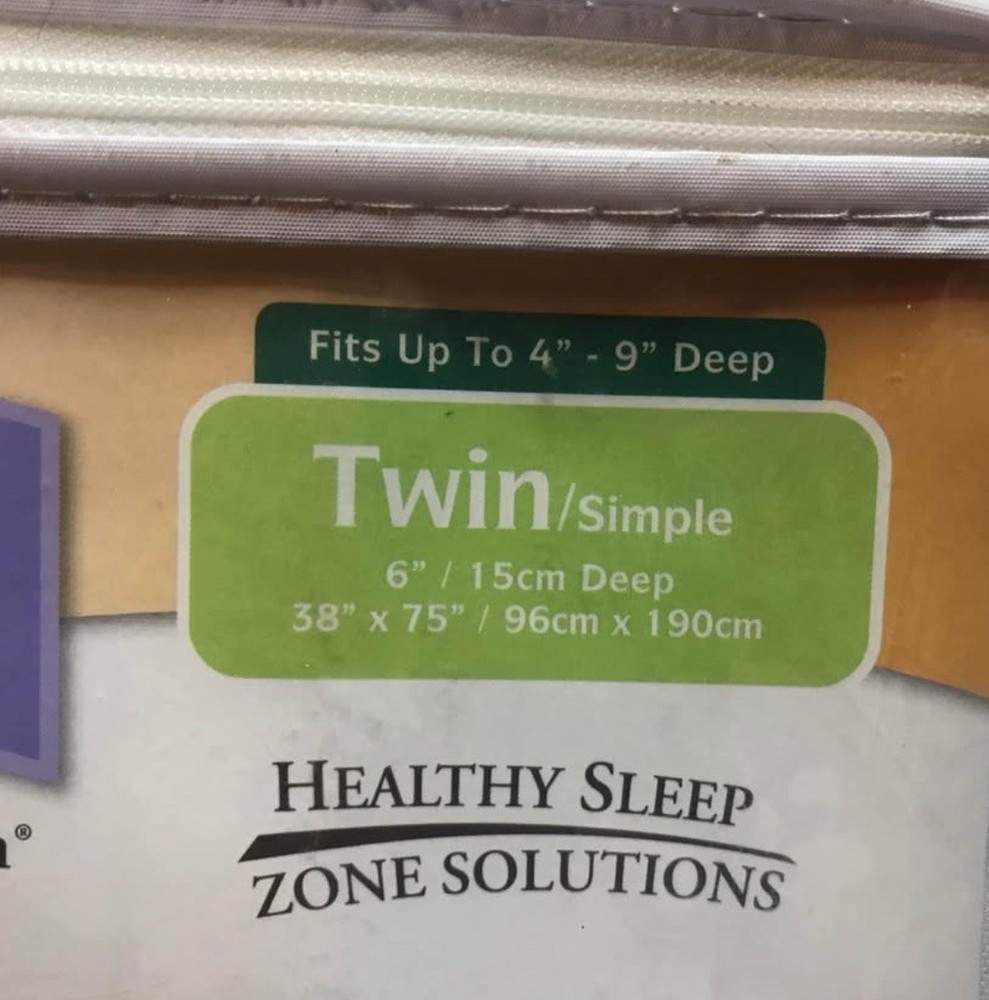 Protect-A-Bed Basic Waterproof Twin Bed Mattress Protector
