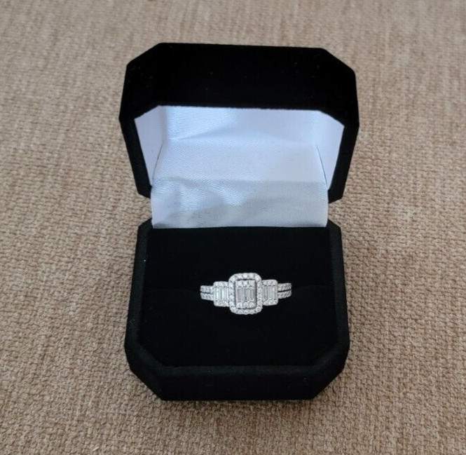 Ring Box Jewelry Gift Organizer Display Holder Storage Packer (015)