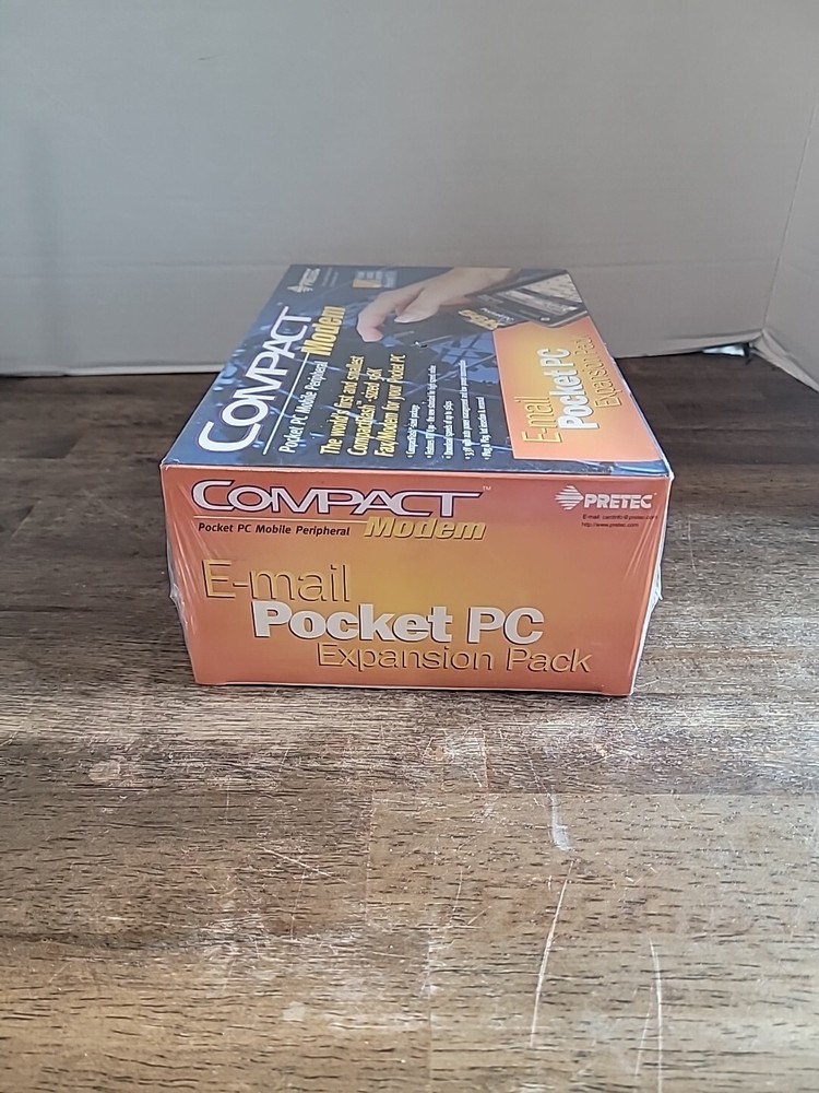 NOS Pretec Compact Modem Pocket Pc Peripheral Email Pocket Pc Expansion Pack...