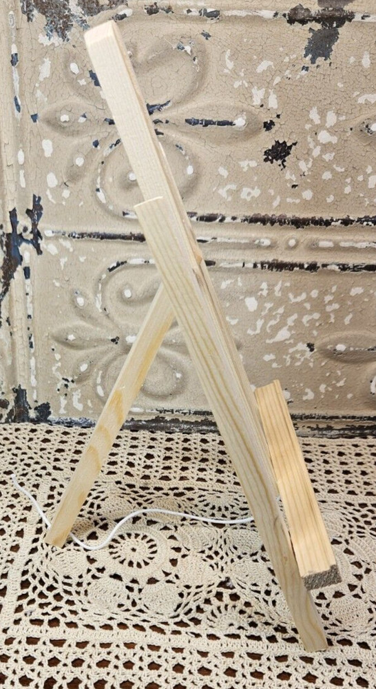 New Small 12" Tabletop Wood Easel Adjustable Slope
