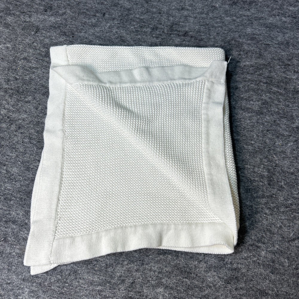 Circo Large Rectangle White Stretchy Baby Blanket