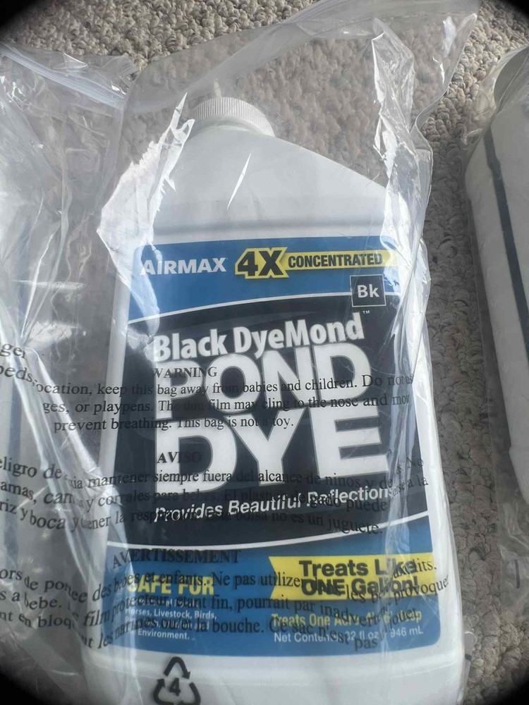 Black DyeMond Pond Dye