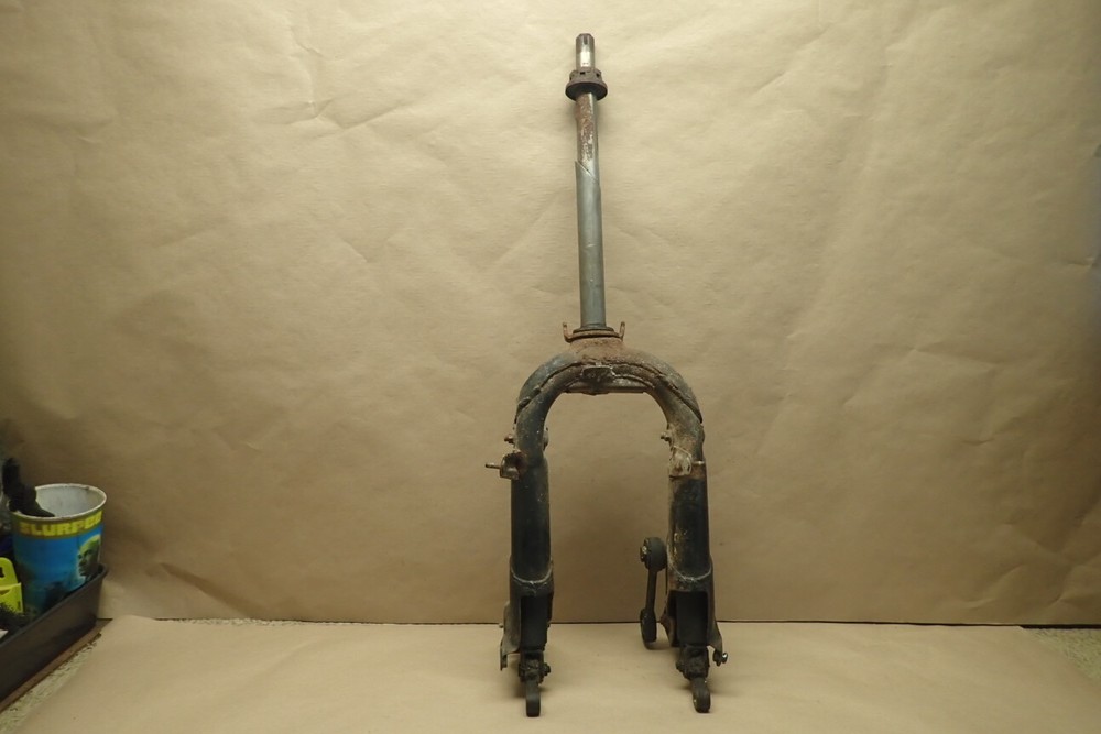 1987 YAMAHA XC125 RIVA TRIPLE TREE FORK ASSY