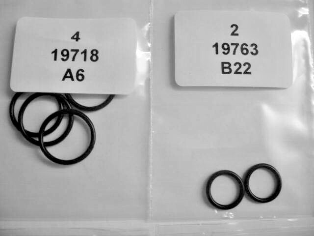 FX Impact MKII Power Plenum O-Ring Kit / R&S 2-20FXIMPP