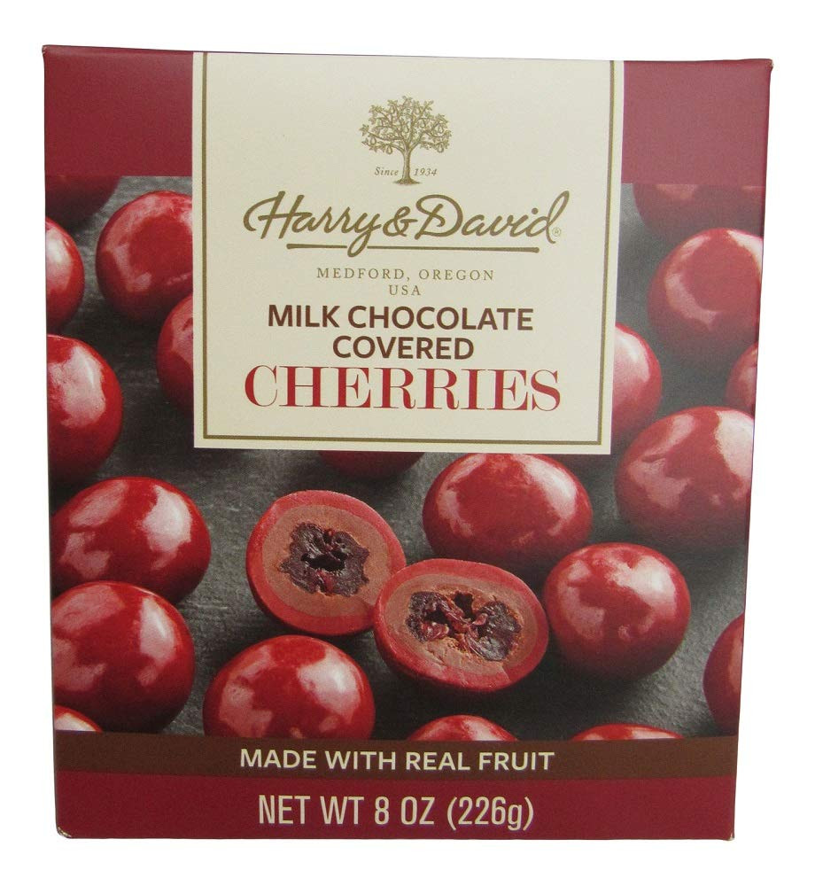 , Milk Chocolate Covered Cherries, 8 Ounces.
