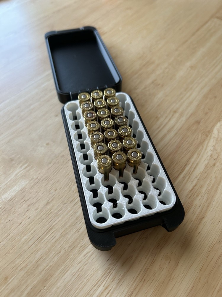 Ammunition Box 9mm Snap Lock Top 50 Rounds