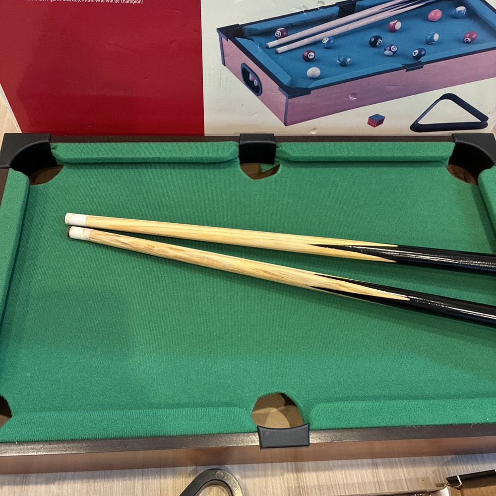Mini Table Top Pool/Billiards Table with Accessories - Game