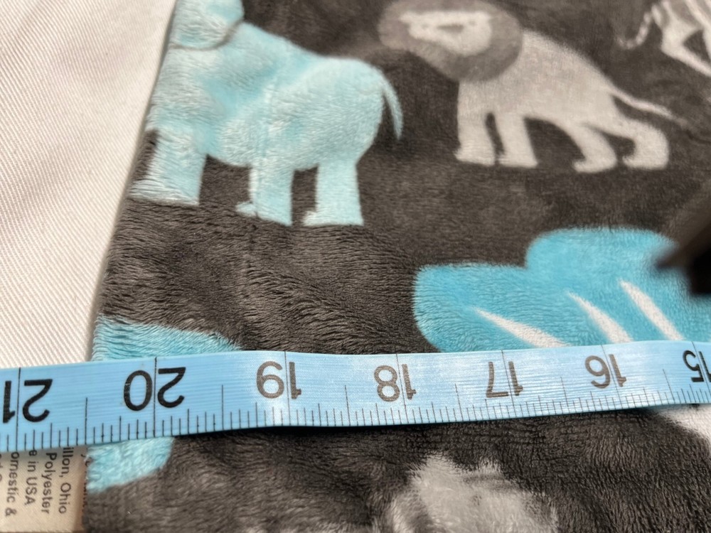 DIBLANKETS- Blue and Gray Lovey, Security blanket