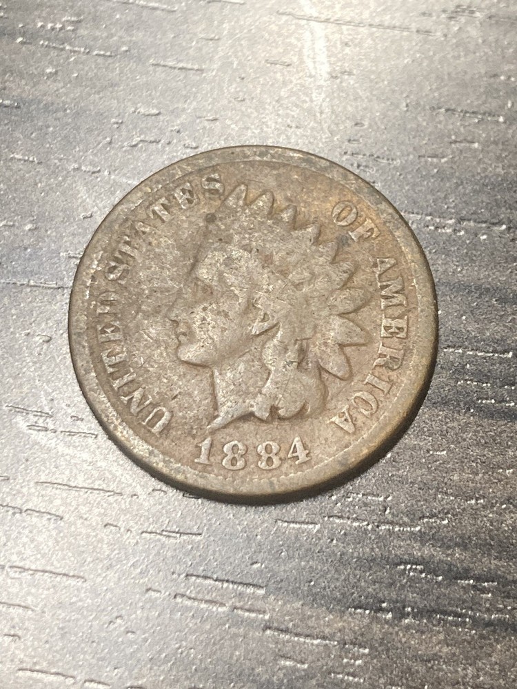 1884 Indian Head Cent - As Shown! (#0448)