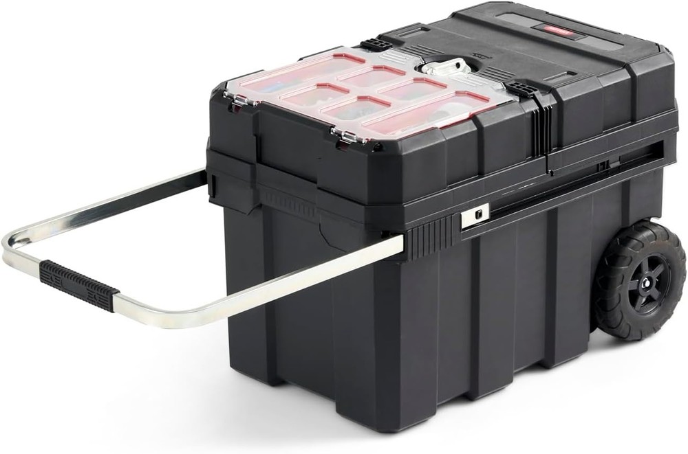 Masterloader Resin Rolling Tool Box with Locking System and Removable Bins – ...
