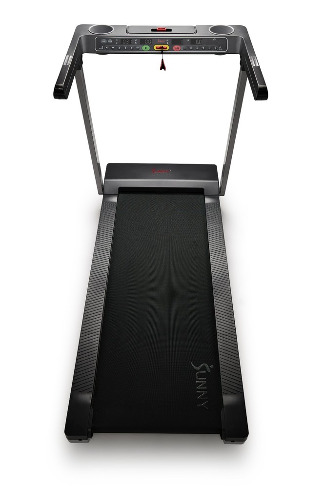 Foldable Treadmill Fully Assembled One Click Quick Button Auto Incline 20" Deck