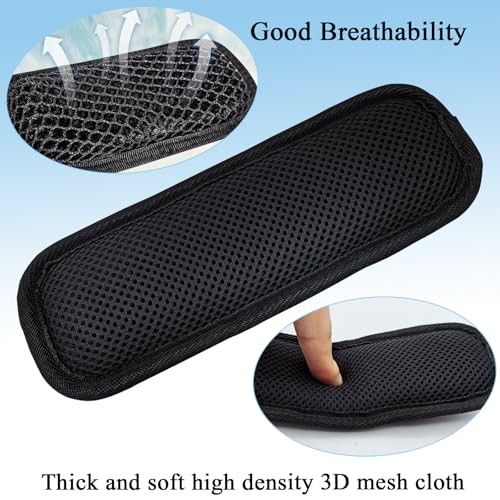 Soft Shoulder Strap Pad, Thick & Breathable Backpack Strap Pads, Removable