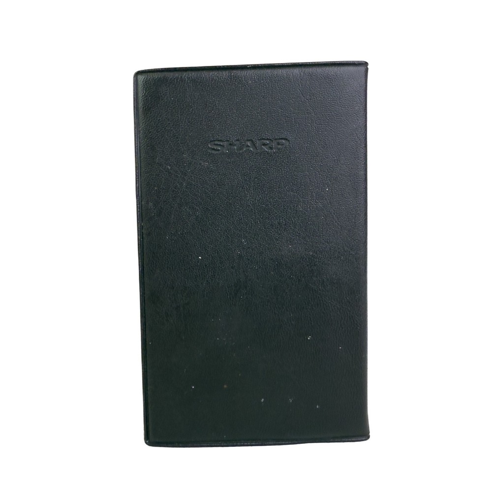 Vintage Sharp EL-326H Solar Cell Calculator + Case Tested Works