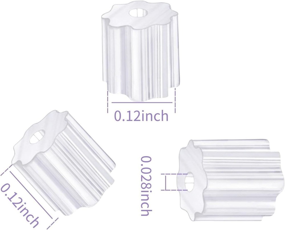 200PCS Clear Silicone Earring Backs - Hypoallergenic, Comfortable & Secure