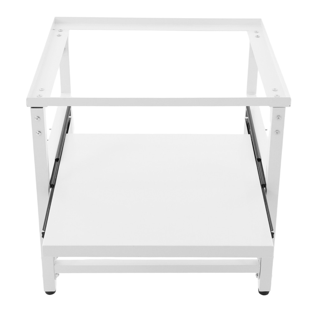 Modern Washing Machine Base Stand with Shelf - Sturdy & Stylish Support