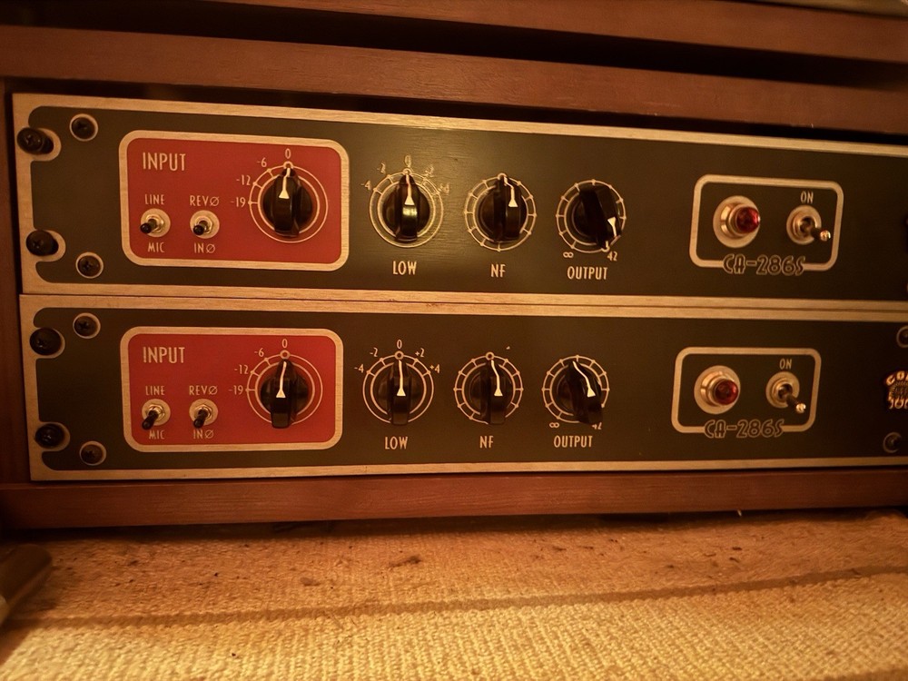 Coil Audio 286s Microphone Preamps