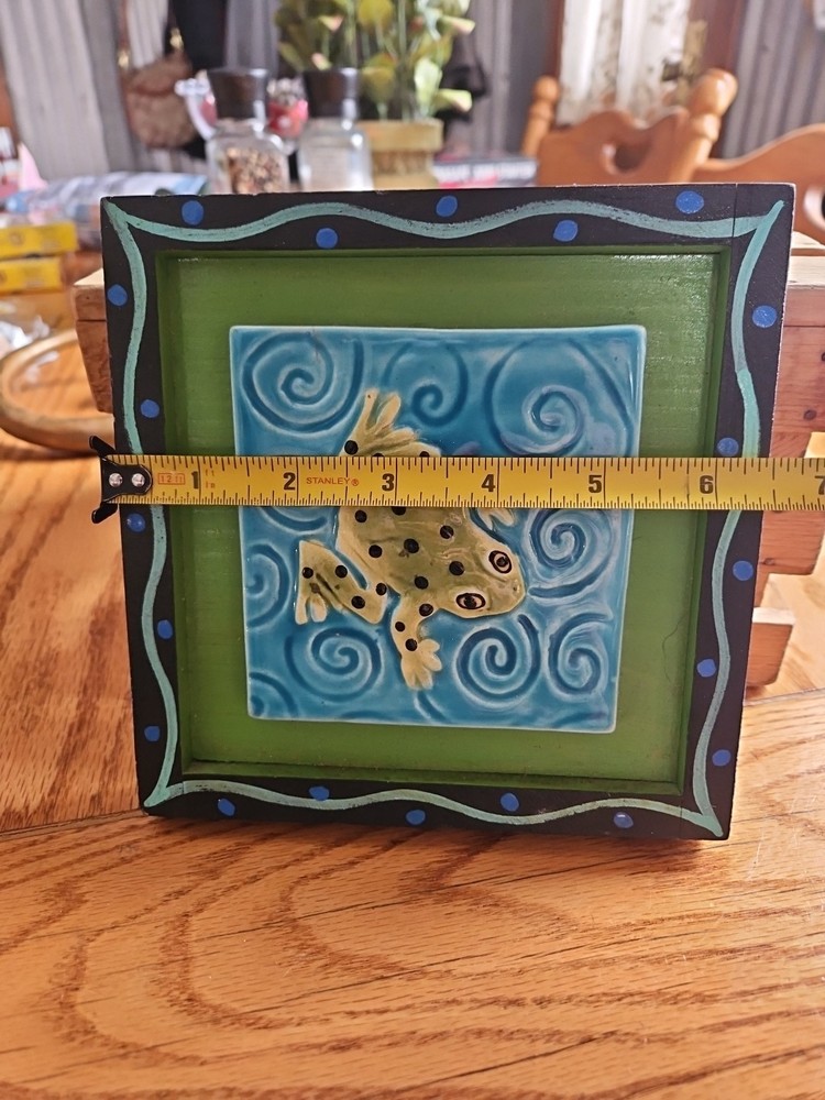 Chesapeake Handmade Ceramics Frog Tile