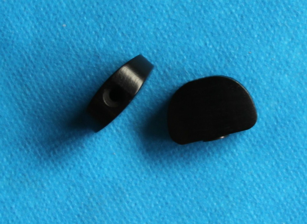 Grover Full Size Replacement Ebony Button, Model 1020E