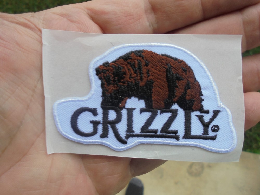 RARE GRIZZLY SNUFF HAT PATCH NEW/UNUSED