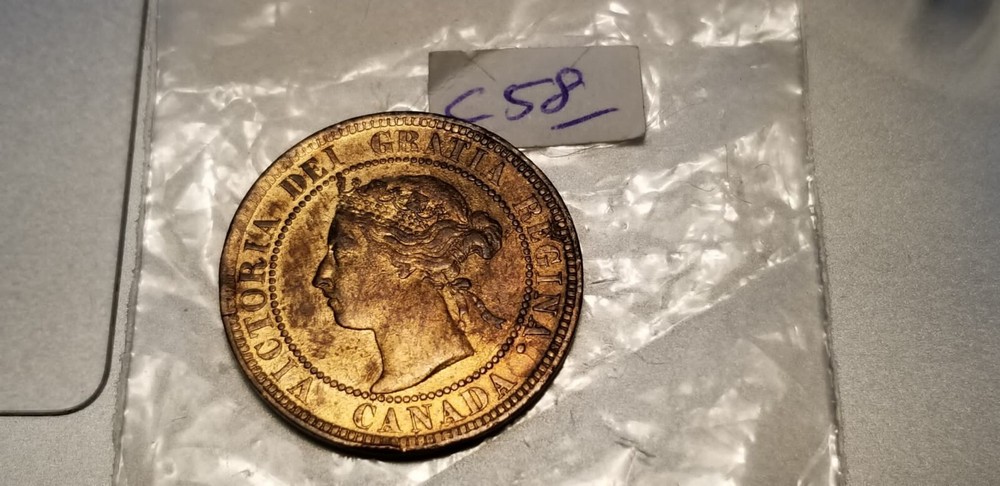 Canada 1901 Gem High Grade Large Cent Idc58.
