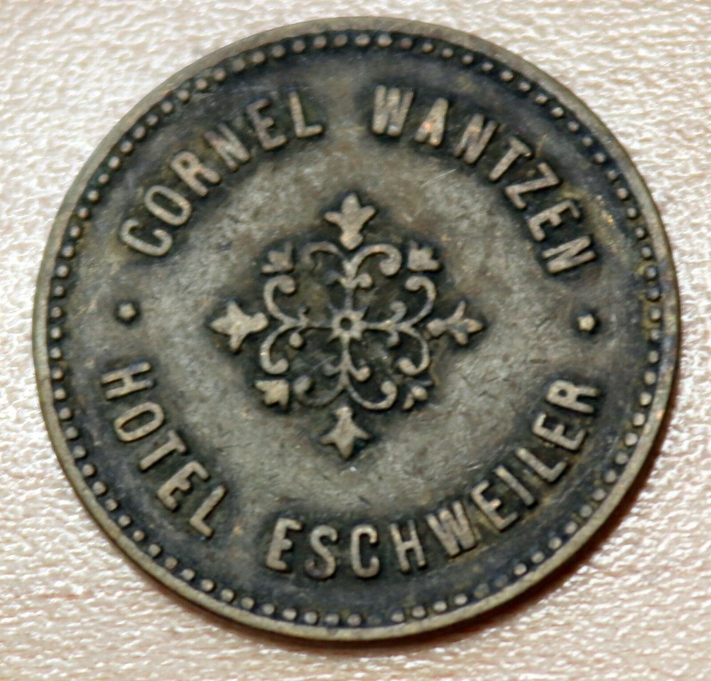 Cornel Wantzen Hotel Eschweiler Token