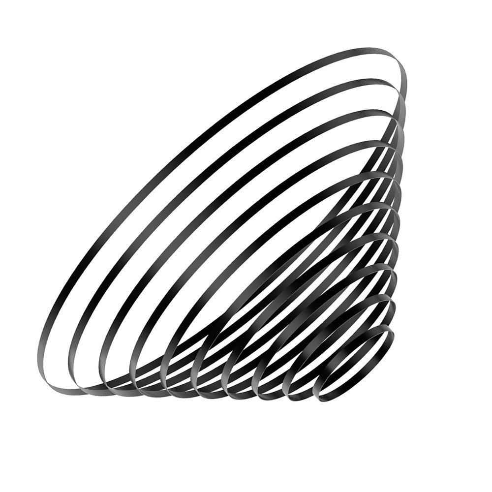 10 Pieces Turntable Belt Different Specifications Machine Recorder Rubber Belt