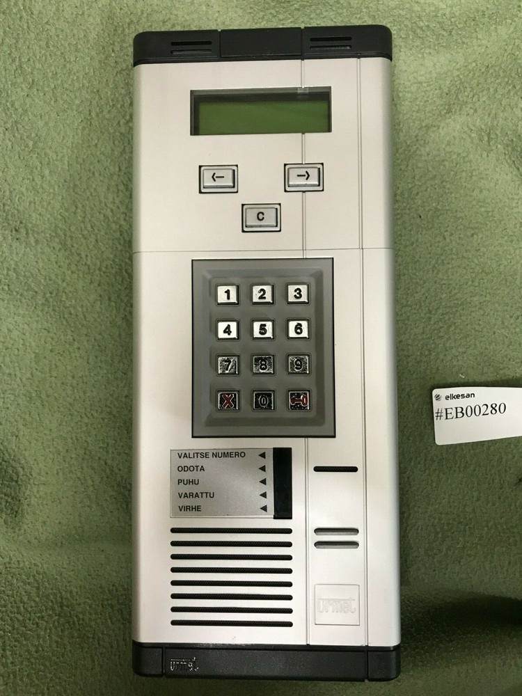 1042/12 Urmet keypad with display