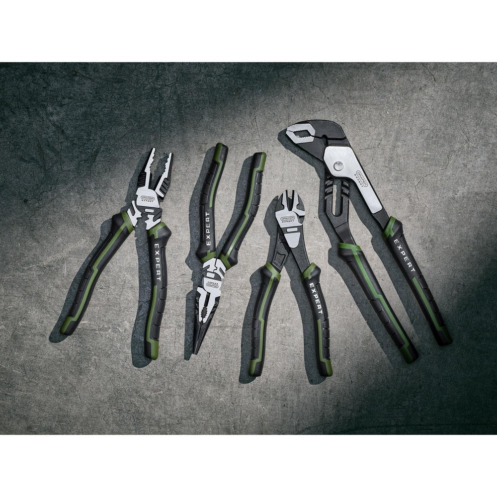 Draper Expert High Leverage Plier Set with Water Pump Pliers 4 Piece 28539