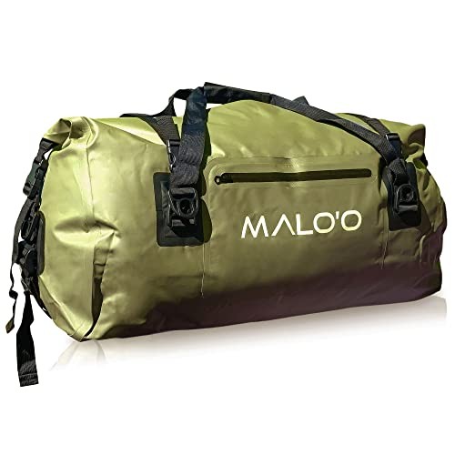 Roll-Top Duffle 60L Dark Green