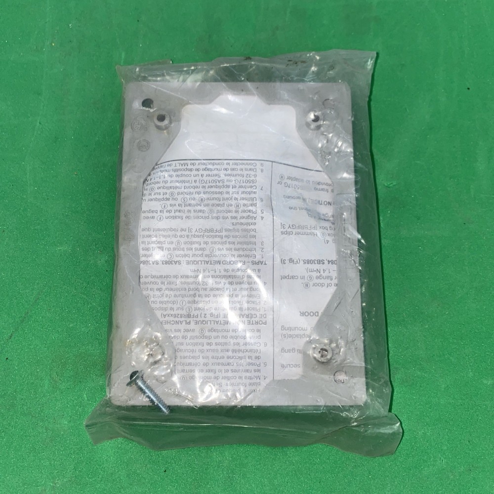 Hubbell Scrubshield Non metallic floor box adapter Frame PFBRMC