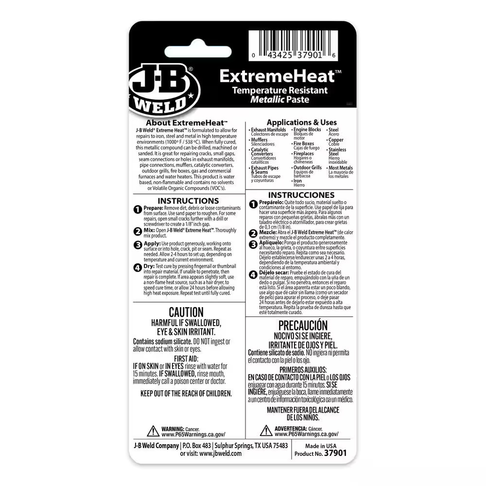3 Oz. Extreme Heat Adhesive Paste