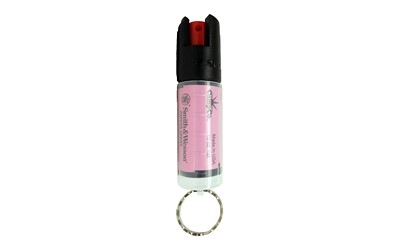 CBG S&W PEPPER SPRAY .5OZ KEYCHN PNK
