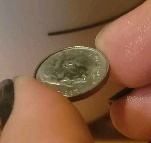 ERROR!!💰 RARE!!🔥 Roosevelt Dime Struck On Wrong Planchet!!