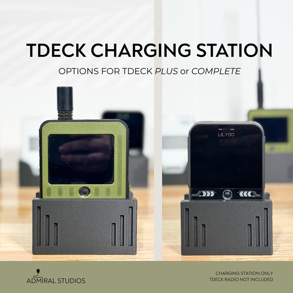 Meshtastic LILYGO T-Deck Radio Charging Dock