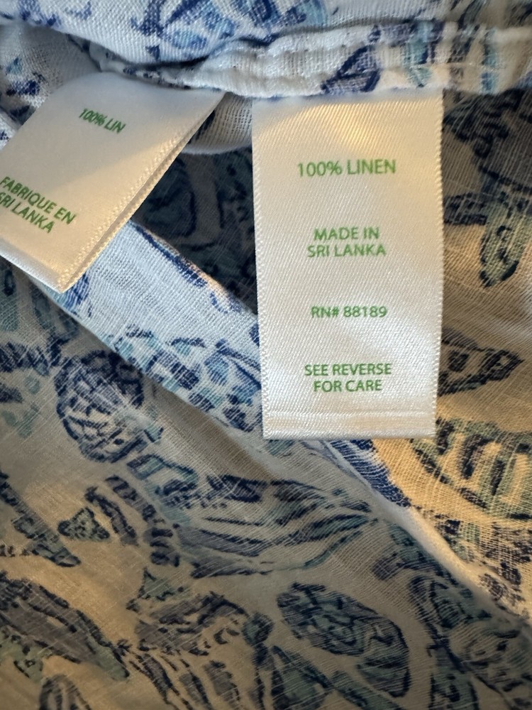 Lilly Pulitzer Women's Sea View Button-Down Pick Size. NWT