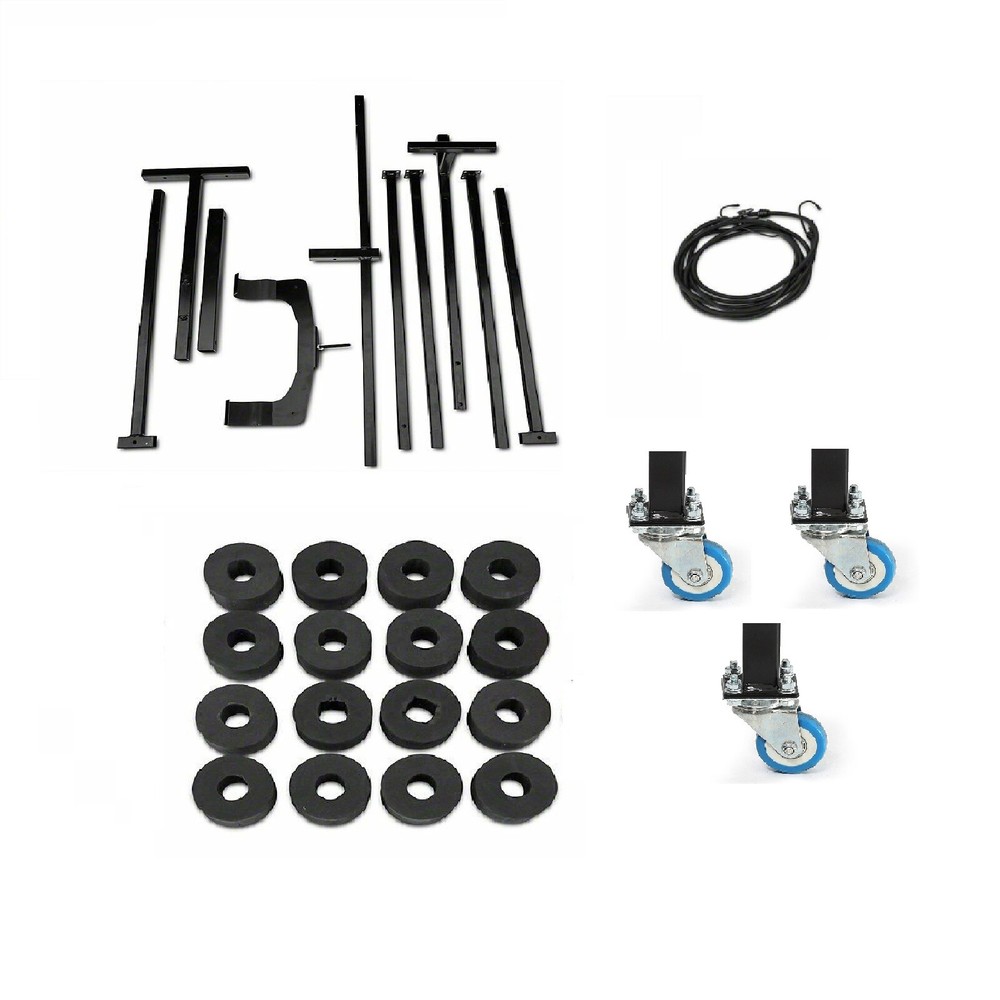Smittybilt 510001-02 Hard Top Hoist Winch Brackets & Hardware for Assembly