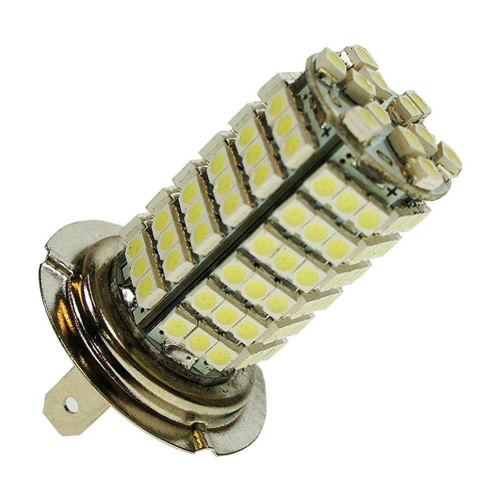 Replacement H7 120 White LED Motorcycle Headlight Bulb
