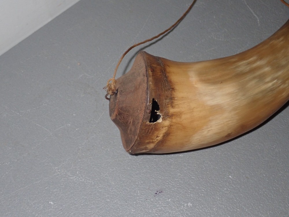 Antique Powder Horn, Handmade